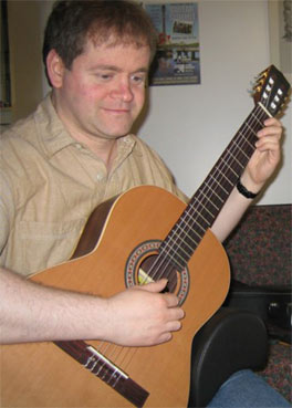Gitarrist und Lampenfieber-Experte Michael Murray